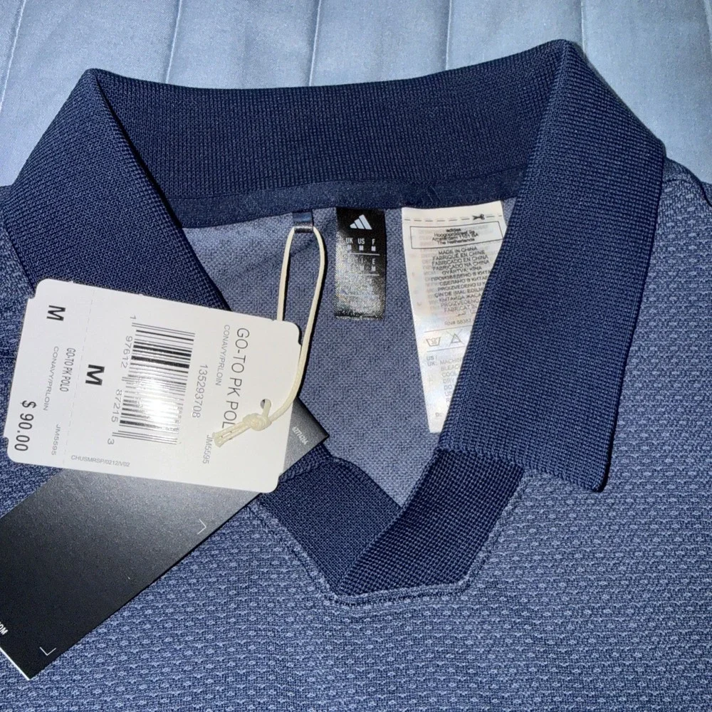 adidas golf polo